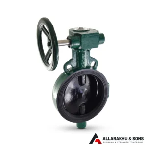 Butterfly Valve PN 1.6 with S.G Iron Disc Gear Operated
