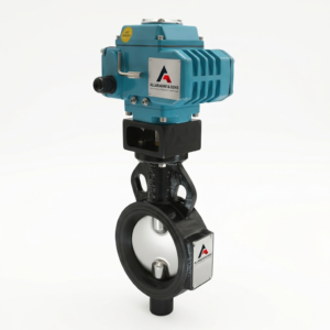 Butterfly Valve Wafer Type PN 1.0 with Electrical Actuator