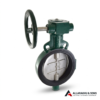 Butterfly Valve Wafer Type PN 1.6 with S.S 304 Disc Gear Operated