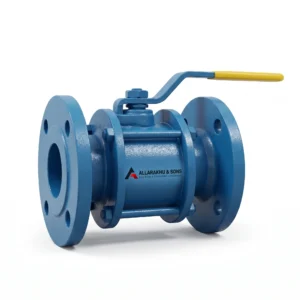 Cast iron ball valve supplied by an industrial valve supplier in Surat