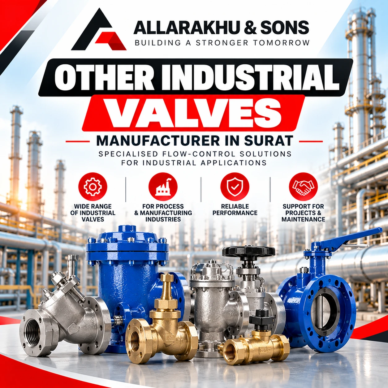 Other Industrial Valves Manufacturer in Surat