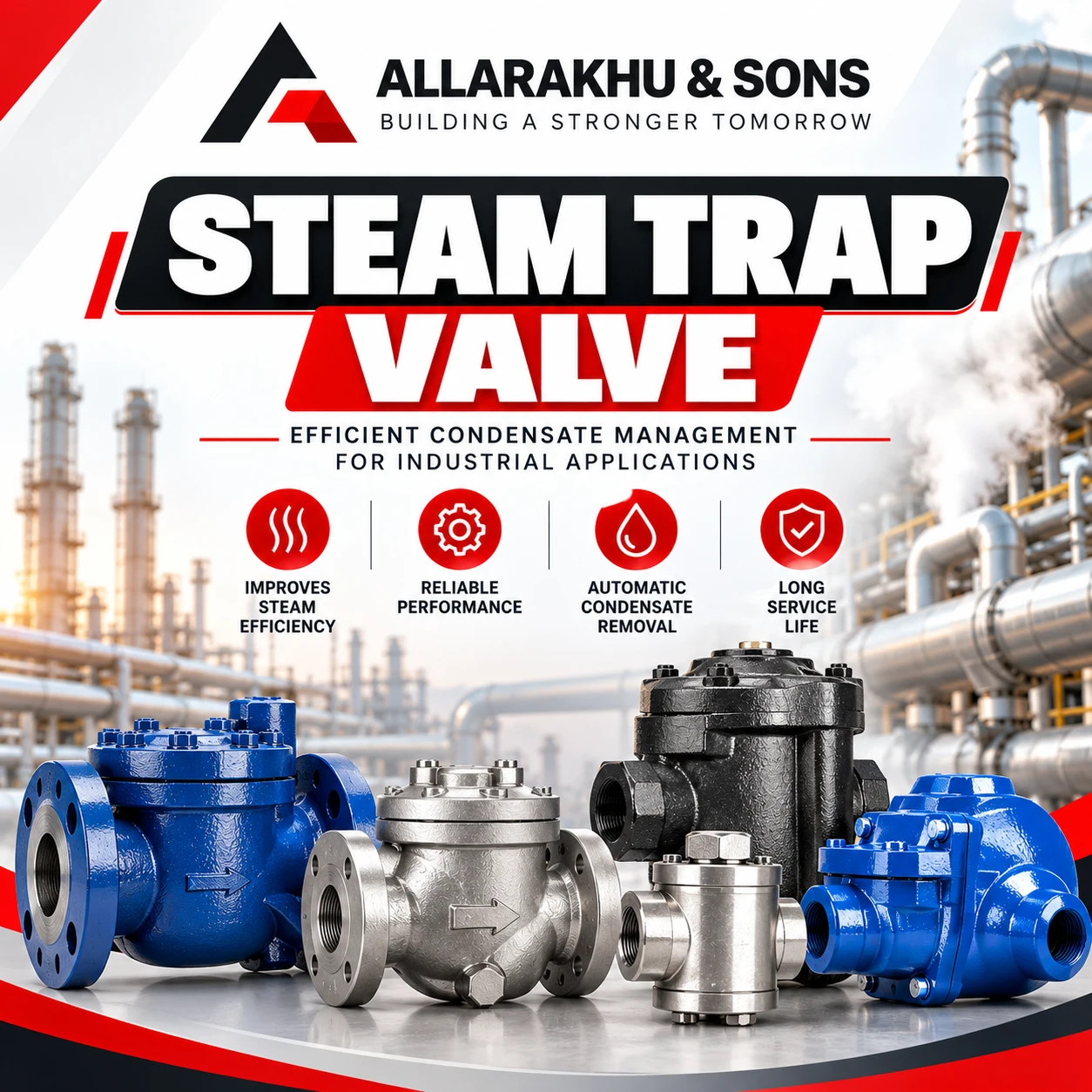 Steam Trap Valve Manufacturer in Surat