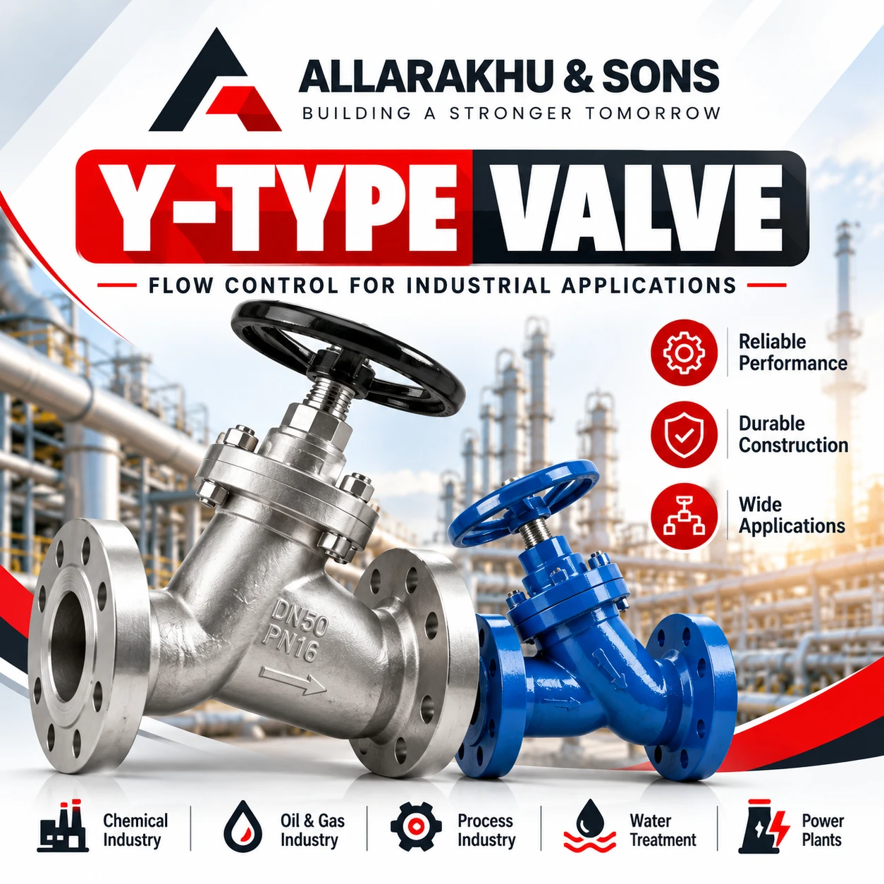 Y-Type Valve Manufacturer in Surat